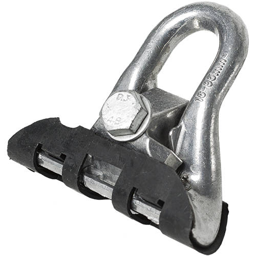 Зажимы для крепления системы СИП с неизолированной несущей жилой (СИП-1)