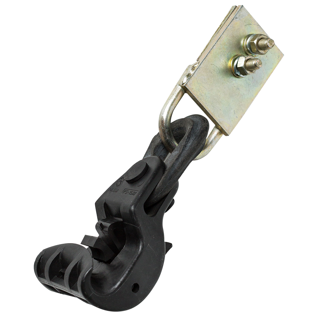 Линейная арматура для подвеса СИП к тросу