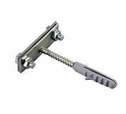 Держатель фасадный для полосы оцинкованный, L=100,0 мм